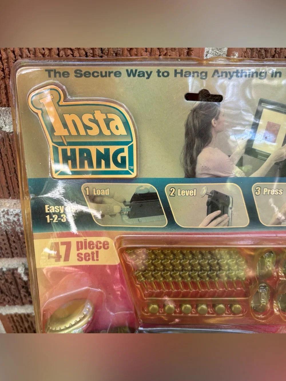 Insta Hang 47-Piece Set Picture Hanger Kit for Hanging Pictures